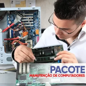 PACOTE MANUTENÇÃO DE COMPUTADORES